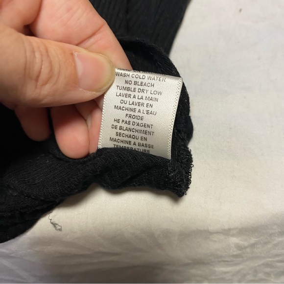 Wildfox Women's Hopeless Cowgirl Rib Top Sheer 100% Tencel Tee Tie Bottom Drippy - Picture 9 of 9